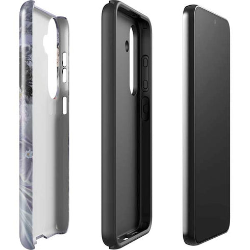 Fairy with Horse in Snow by Nene Thomas Galaxy S24 Plus Impact Case